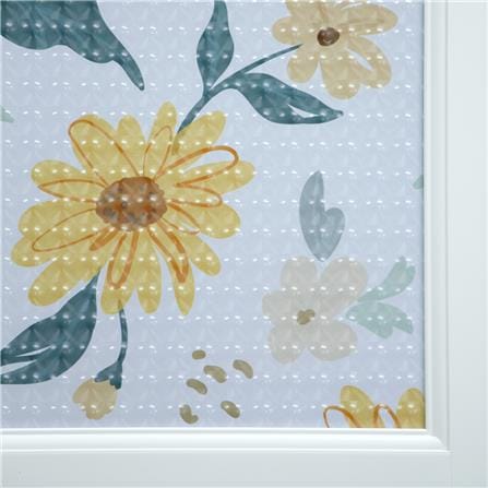 ประตูห้องน้ำ UPVC AZLE SUNFLOWER 70X200 ซม. สีขาว พร้อมวงกบ ไม่เจาะลูกบิด_1