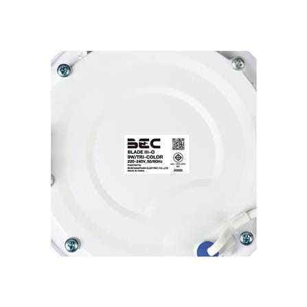 ดาวน์ไลท์ LED BEC BLADE III-O 9WTRI 5.5 นิ้ว 9 วัตต์ DAYLIGHT/COOL WHITE/WARM WHITE สีขาว_5