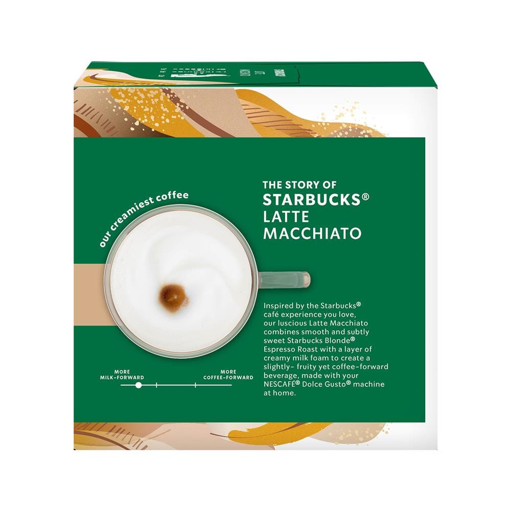 แคปซูลเครื่องชงกาแฟ NESCAFE STARBUCKS LATTE MACCHIATO