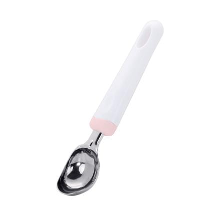 ที่ตักไอศครีมสเตนเลส PENGUIN KSA01 สีชมพูด้ามขาว_0