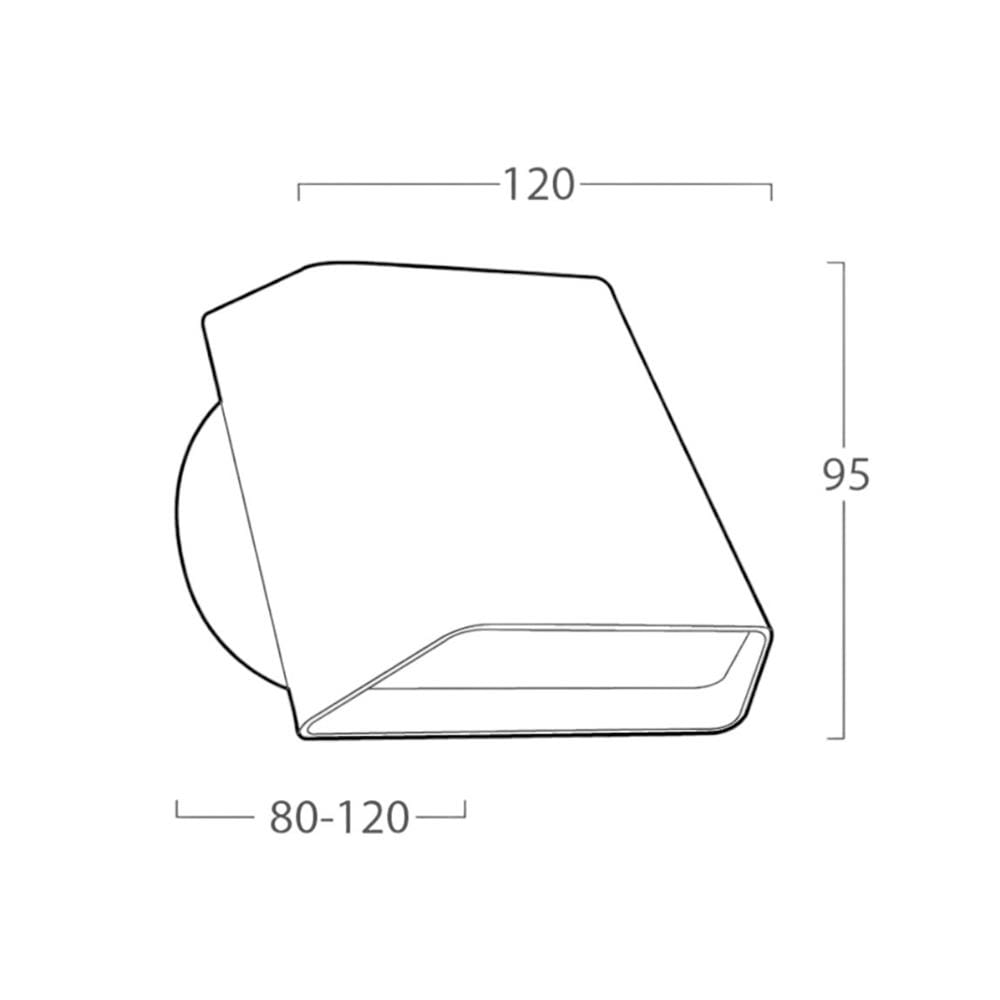 ไฟกิ่งภายใน LED L&E 01-A0155 6 วัตต์ WARM WHITE สีดำ 1 หัว