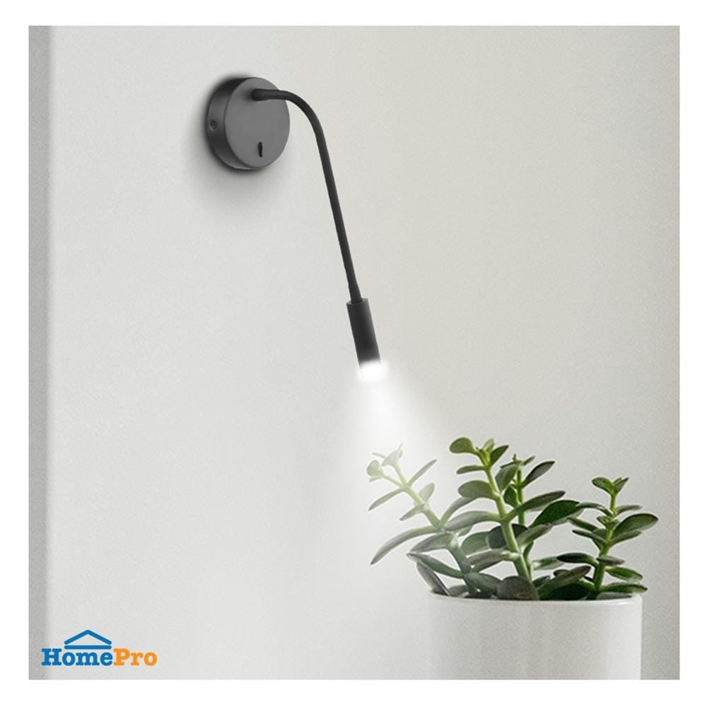 ไฟกิ่งภายใน LED L&E 01-A0176 3 วัตต์ WARM WHITE สีดำ 1 หัว