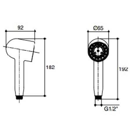 หัวฝักบัวสายอ่อน KOHLER K-26286T-G-CP_2