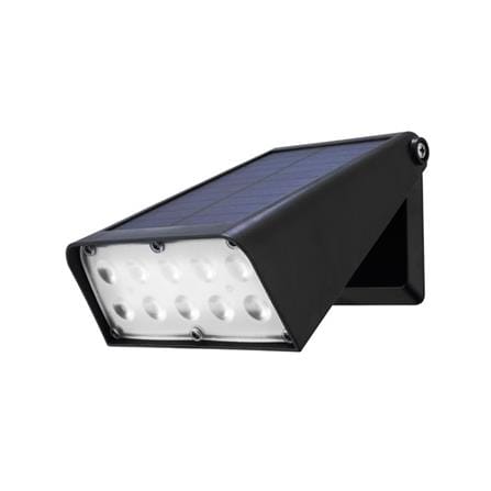 ไฟผนังภายนอก SOLAR PHILIPS BWC025 LED/730 BK 6.6 วัตต์ WARM WHITE สีดำ_0