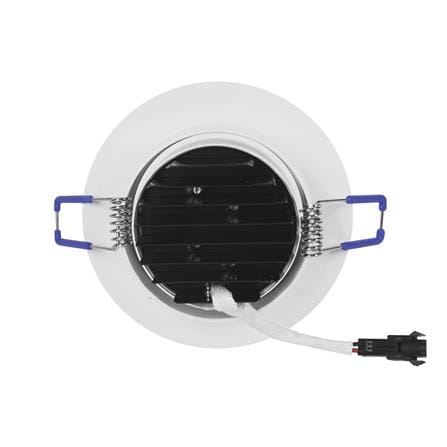 ดาวน์ไลท์ LED CARINI LCG0330R 3 นิ้ว 5 วัตต์ WARM WHITE สีขาว_3