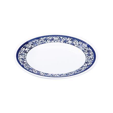 จานเมลามีนตื้น 6.5 นิ้ว VANDA BLUE GARDEN_1