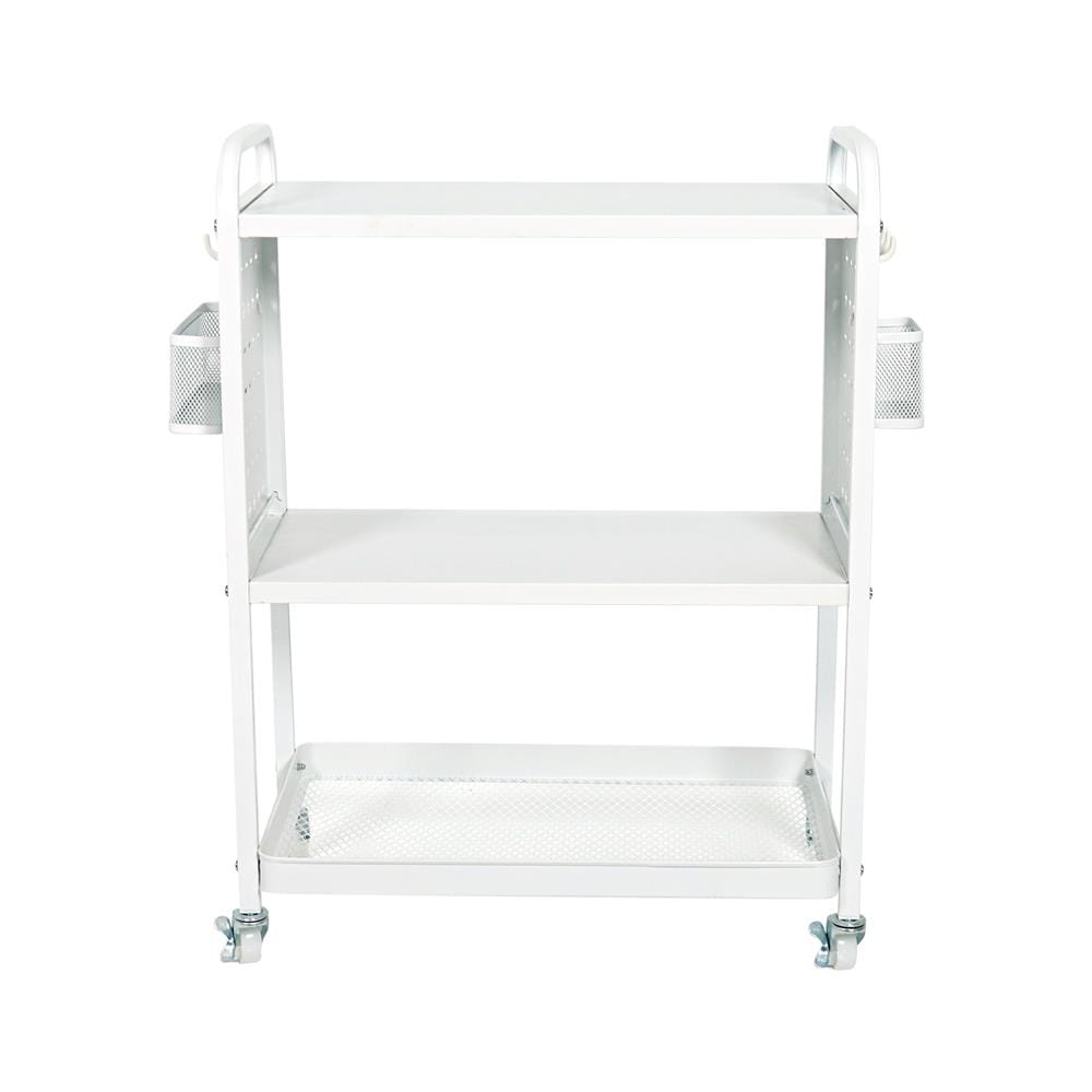 ชั้นวาง 3 ชั้น มีล้อ STACKO TIDY 60.2x34.1x81 ซม. สีขาว