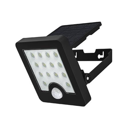 ไฟผนังภายนอก SOLAR BEC WING1-BK 20 วัตต์ DAYLIGHT สีดำ_0