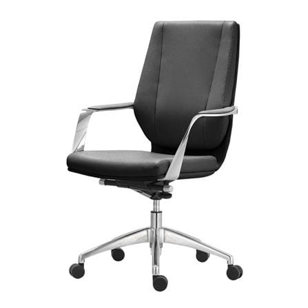 เก้าอี้สำนักงาน SURE WIGAN PL-522L BLACK สีดำ_0