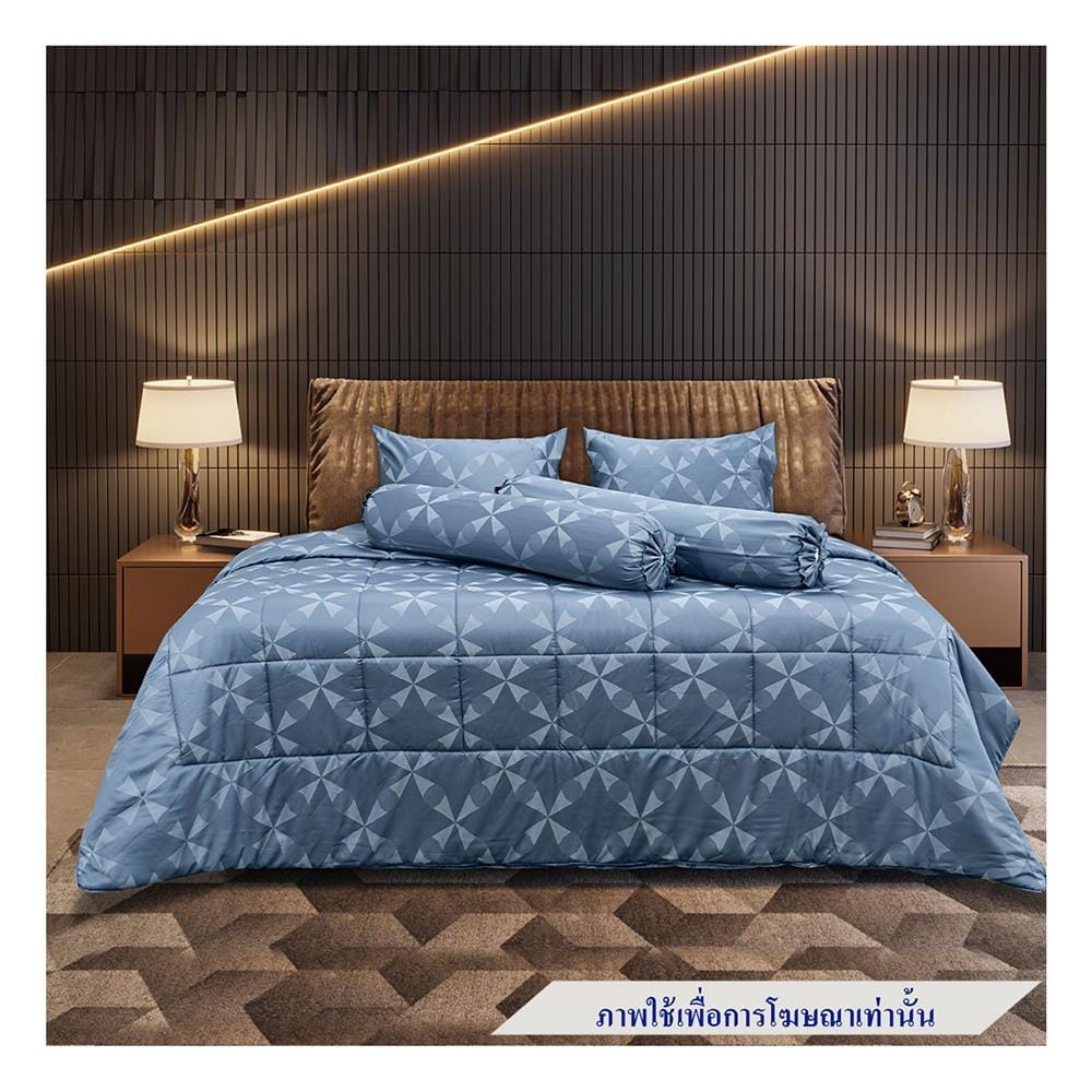 ชุดผ้าปูที่นอน 6 ฟุต 6 ชิ้น PICASSO TENCEL สี HAVANA