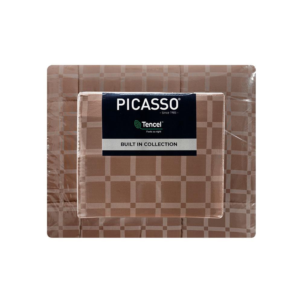 ชุดผ้าปูที่นอน 6 ฟุต 6 ชิ้น PICASSO TENCEL สี MOSCO