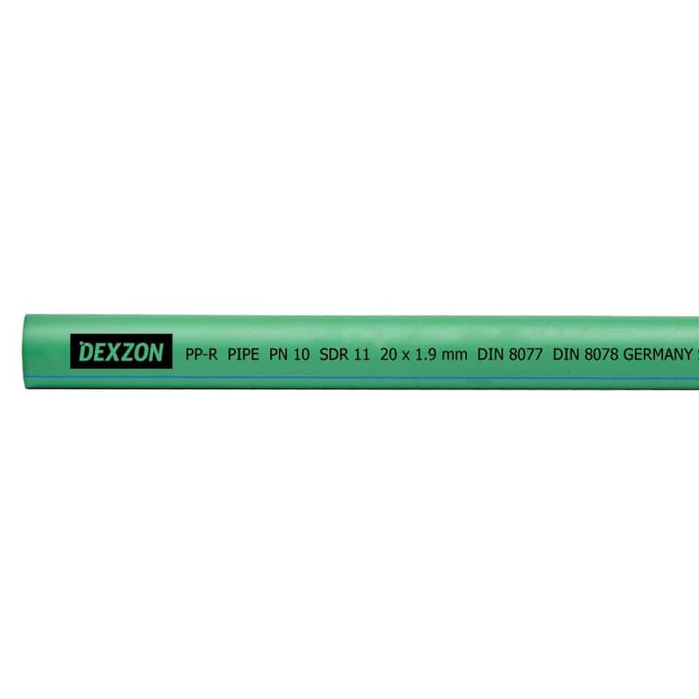 ท่อ PP-R DEXZON PN10 1/2 นิ้ว 4 ม.