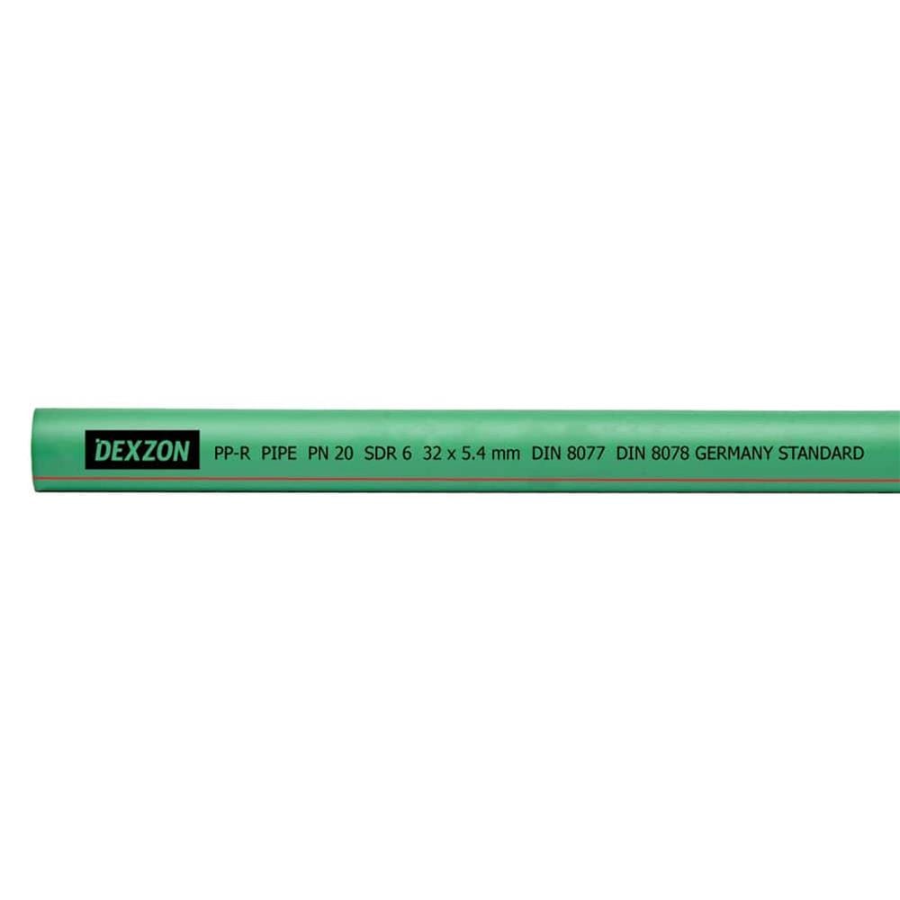 ท่อ PP-R DEXZON PN20 1 นิ้ว 4 ม.