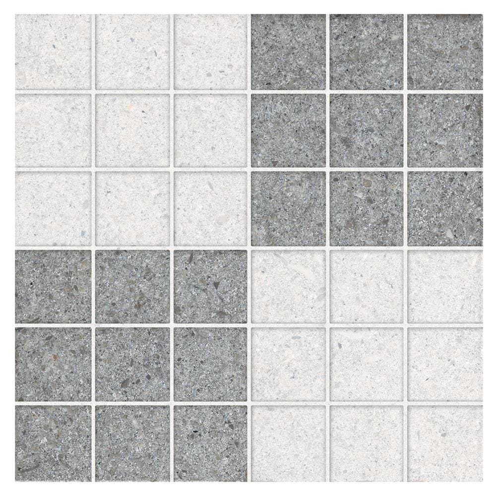 กระเบื้องพื้น 12x12 นิ้ว DURAGRES เวิลด์สโตน เทา A 1 ตร.ม.
