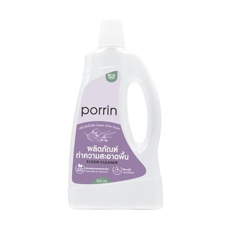 น้ำยาทำความสะอาดพื้น PORRIN PLANT BASED 900 มล. GREEN OLIVE_0