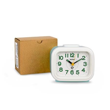 นาฬิกาปลุก RHYTHM 4RA888-R79 4.6X4 นิ้ว สีฟ้า/ขาว_3