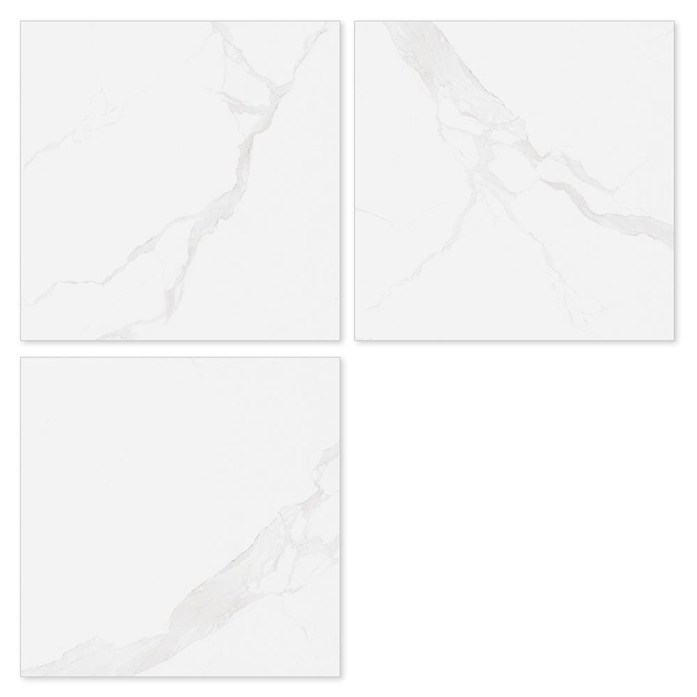 กระเบื้องพื้นพอร์ซเลน 30x30 ซม. COTTO เดลล่า ขาว PM 1 ตร.ม.