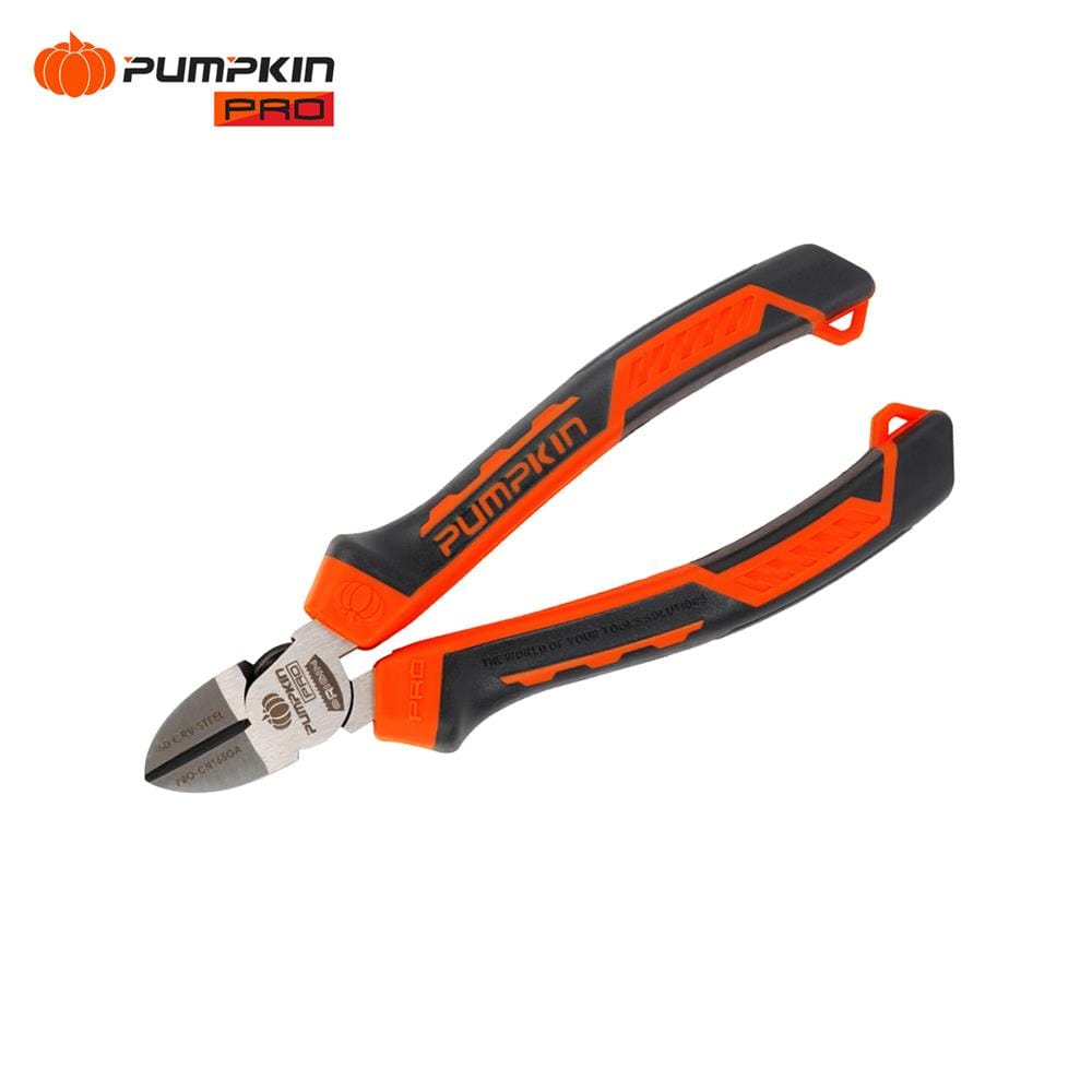 คีมปากเฉียง PUMPKIN ORIGIN PRO-CN165GA 17794 6.5 นิ้ว