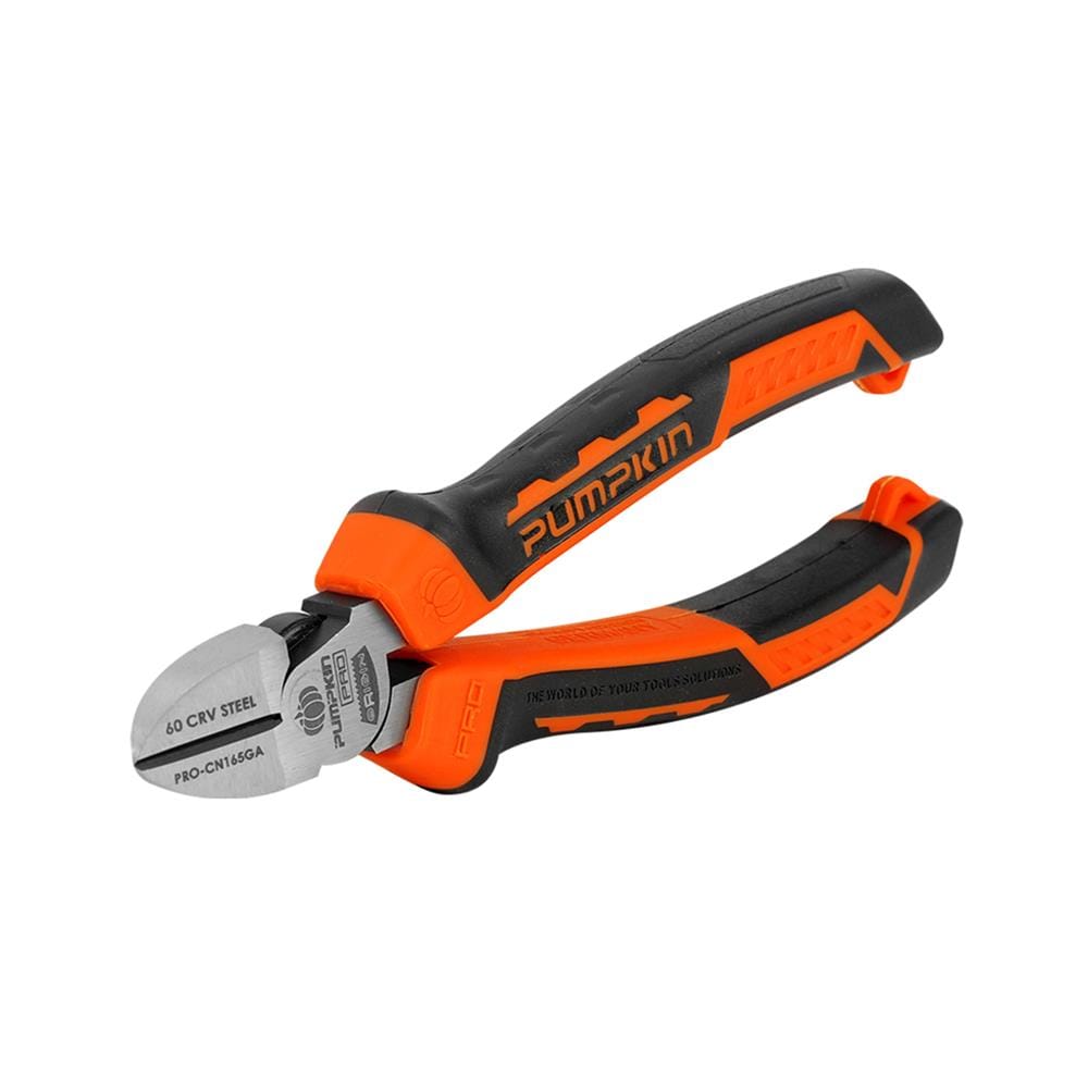 คีมปากเฉียง PUMPKIN ORIGIN PRO-CN165GA 17794 6.5 นิ้ว