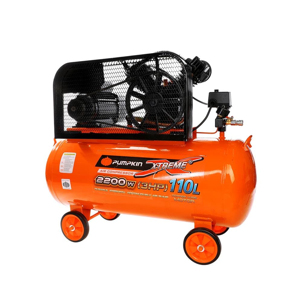 ปั๊มลมสายพาน PUMPKIN PTT-M3HP110 3 แรงม้า 110 ลิตร