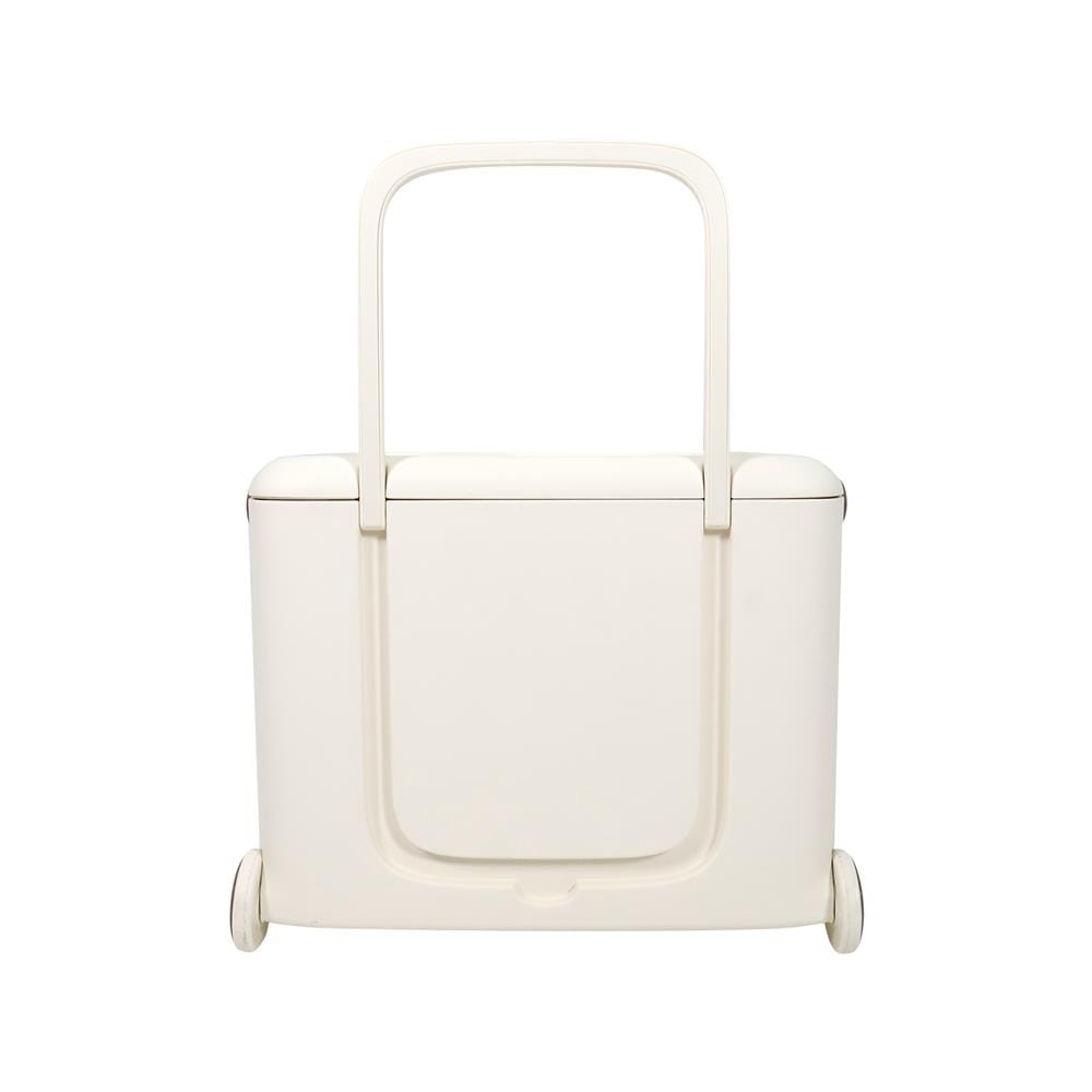 กล่องเก็บของฝาหน้าใส มีที่ลาก STACKO KID 49x35x38.5 ซม. สีขาว