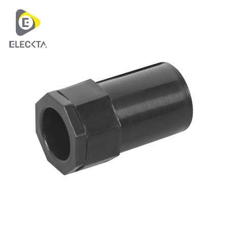 ข้อต่อเข้ากล่อง ELECKTA 25 มม. สีดำ แพ็ก 4 ชิ้น_0
