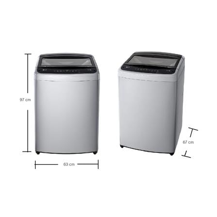 เครื่องซักผ้าฝาบน LG T2516VBTM 16 กก. อินเวอร์เตอร์ สีเทา_7