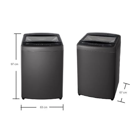 เครื่องซักผ้าฝาบน LG T2519VBTB 19 กก. อินเวอร์เตอร์ สีดำ_6