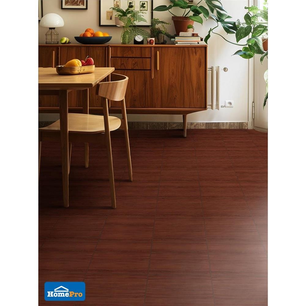 กระเบื้องพื้น 12x12 นิ้ว TARA ดาเน่ น้ำตาล PM 1 ตร.ม.