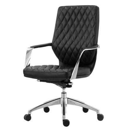 เก้าอี้สำนักงาน SURE KRISTER PL-525L BLACK สีดำ_0