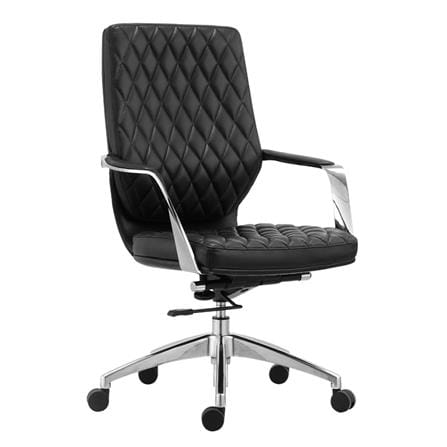 เก้าอี้สำนักงาน SURE KRISTER PL-525L BLACK สีดำ_2