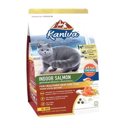 อาหารแมว KANIVA INDOOR SALMON 370 ก._0