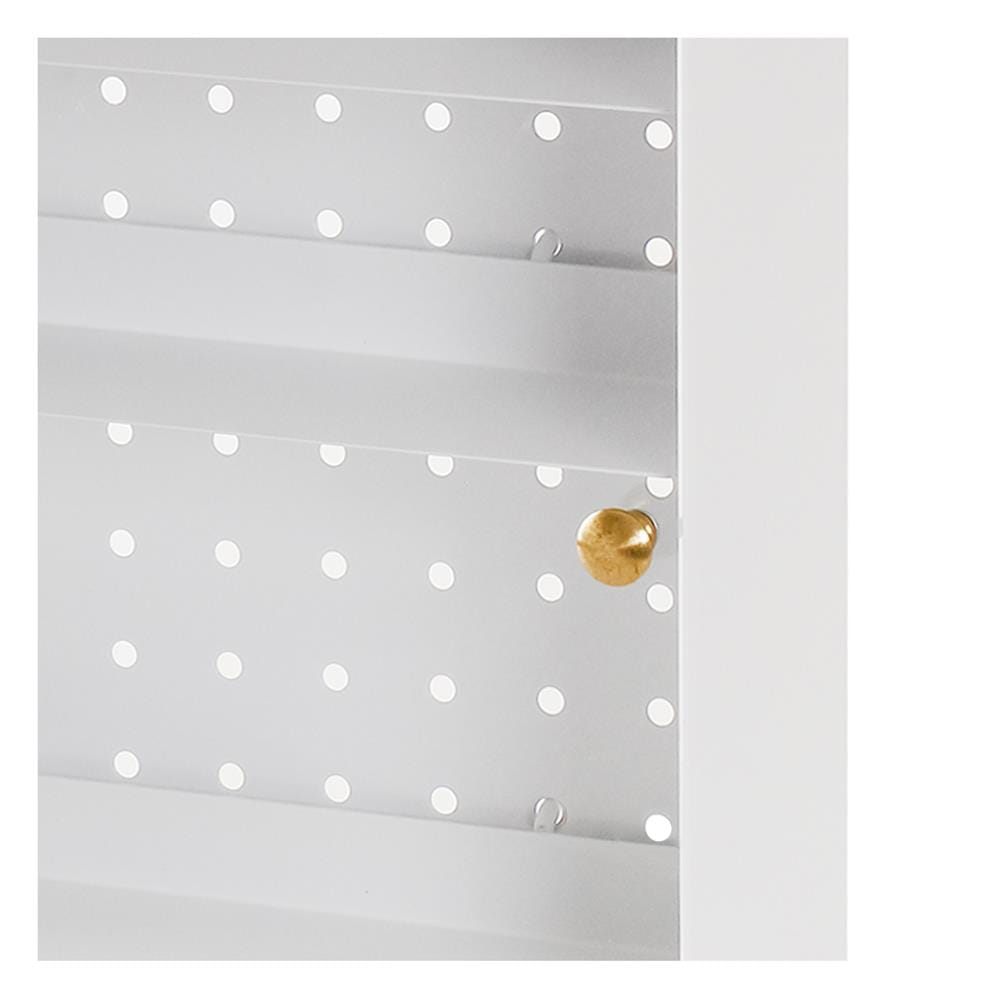 กล่องเหล็กโชว์โมเดล STACKO MANIA 30x9x42 ซม. สีขาว