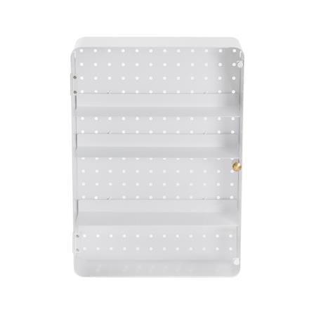 กล่องเหล็กโชว์โมเดล STACKO MANIA 30x9x42 ซม. สีขาว_2