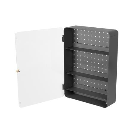 กล่องเหล็กโชว์โมเดล STACKO MANIA 30x9x42 ซม. สีเทา_3