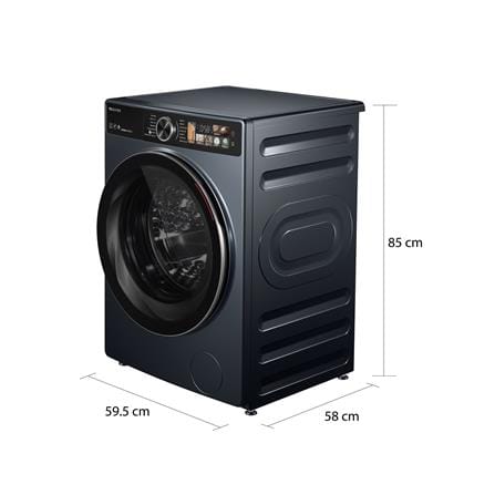เครื่องซักผ้าฝาหน้า TOSHIBA TW-T25BU115MWT(MG) 10.5 กก. สีเทา อินเวอร์เตอร์_5