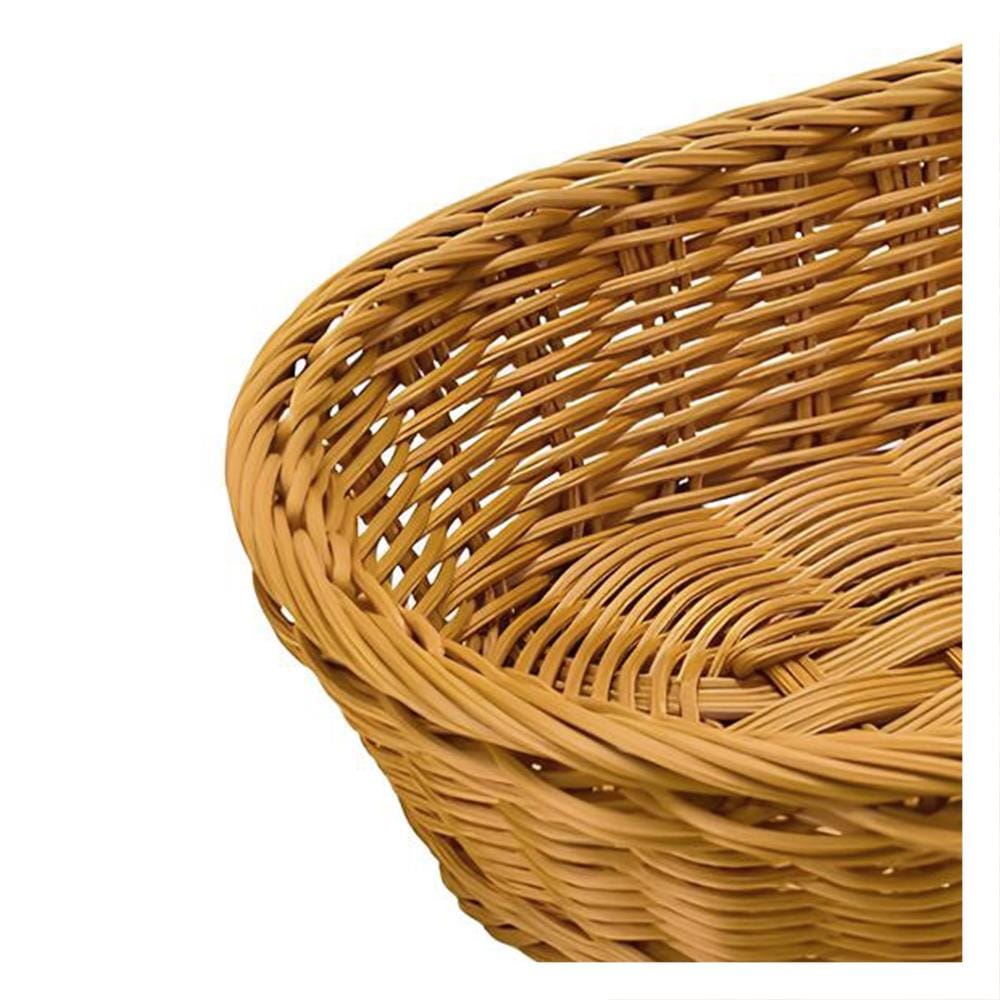 ตะกร้าหวายเทียมทรงรี KECH SIZE S 30x20x7 ซม.