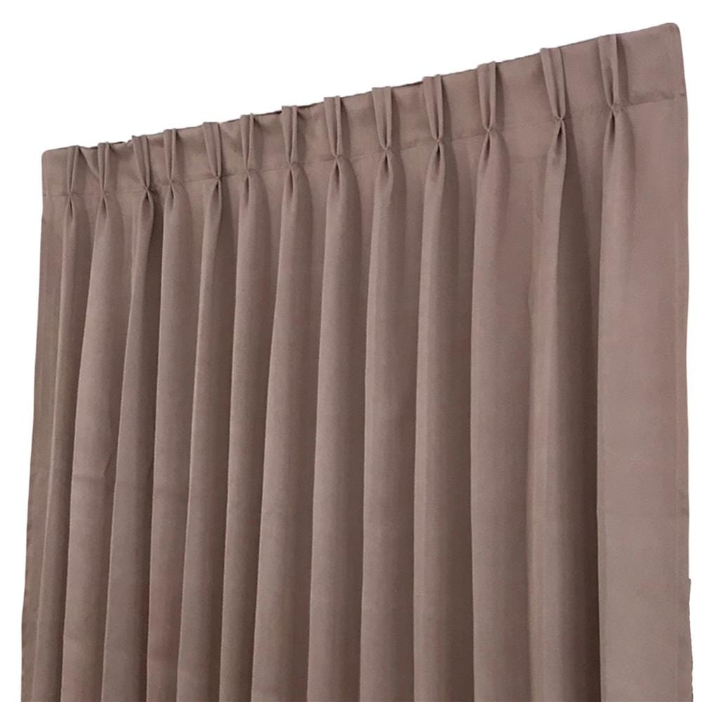ผ้าม่านจีบ HOME LIVING STYLE ASTON UV 160X220 ซม. สีน้ำตาล