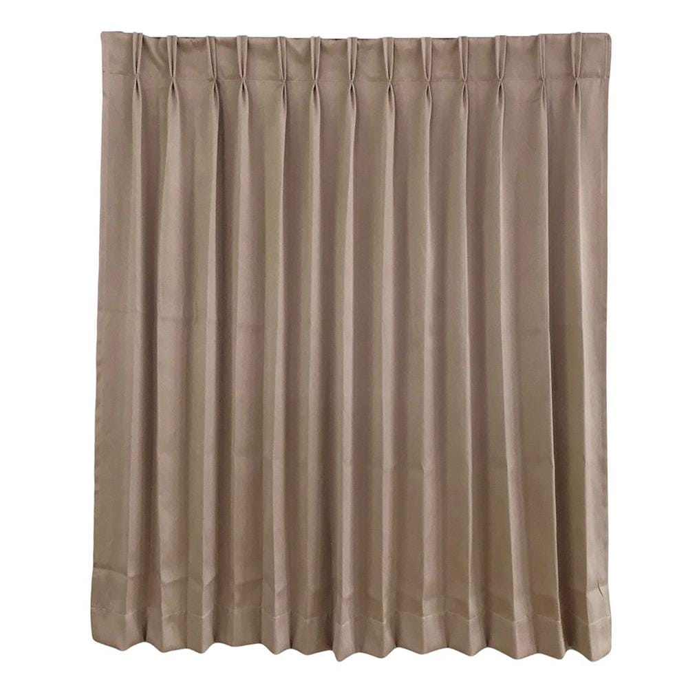 ผ้าม่านจีบ HOME LIVING STYLE ASTON UV 160X160 ซม. สีน้ำตาล_0