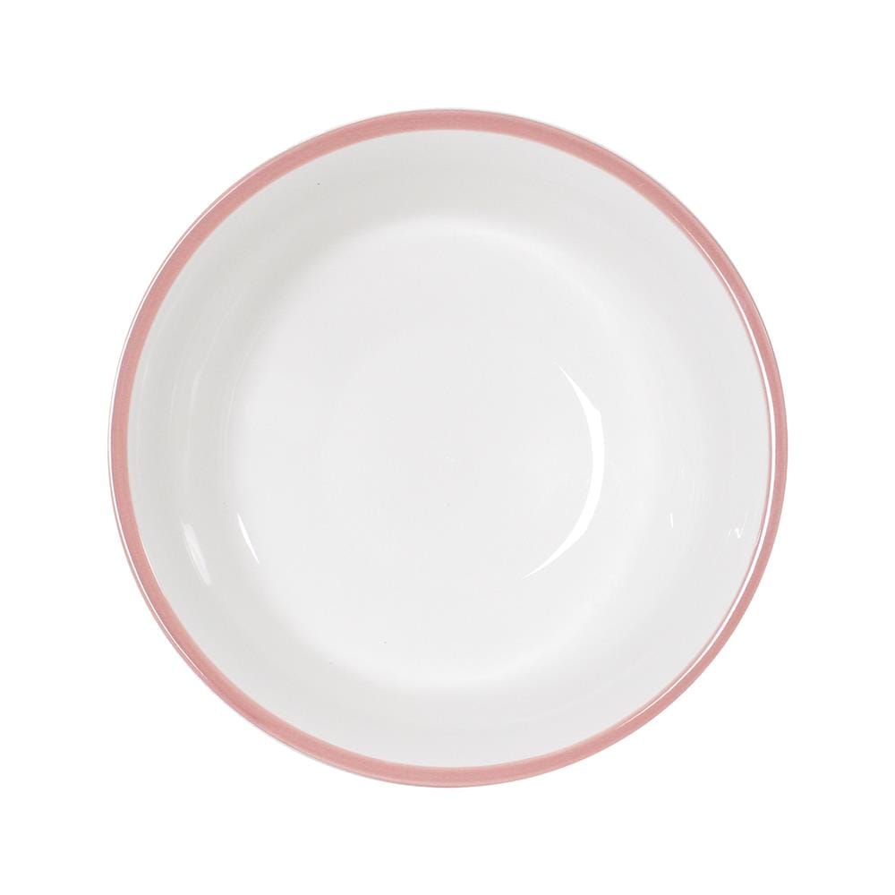 ชาม PORCELAIN 8 นิ้ว KECH HAPPY PINK