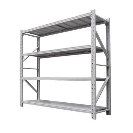ชั้นเหล็ก 4 ชั้น C METAL 200X200X60 ซม. สีเทา_0