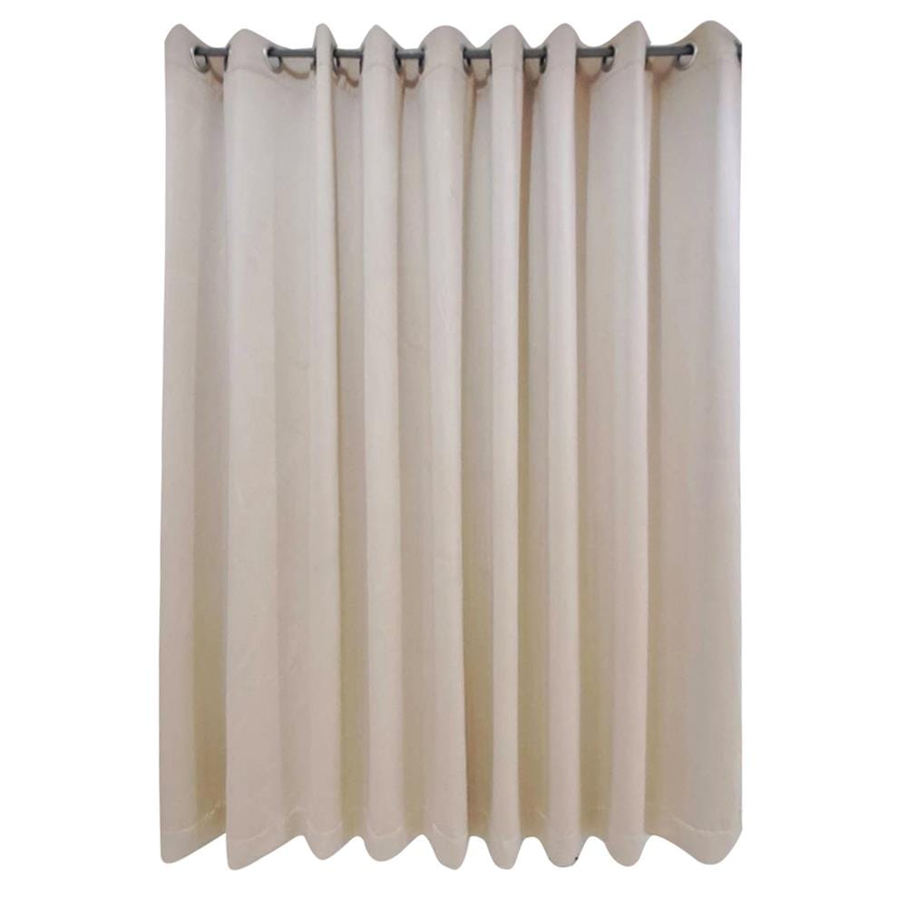 ผ้าม่าน EYELET HOME LIVING STYLE MONOL UV 310X220 ซม. สีครีม_1