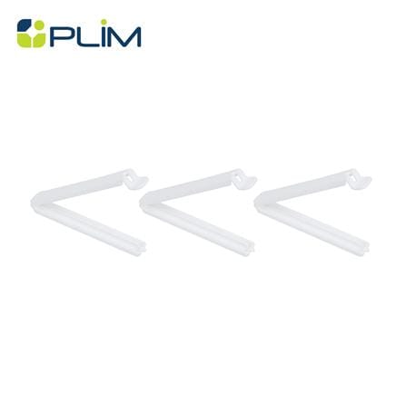 ที่หนีบปากถุง 12 ซม. PLIM XY-0113 สีขาว แพ็ก 3 ชิ้น_0