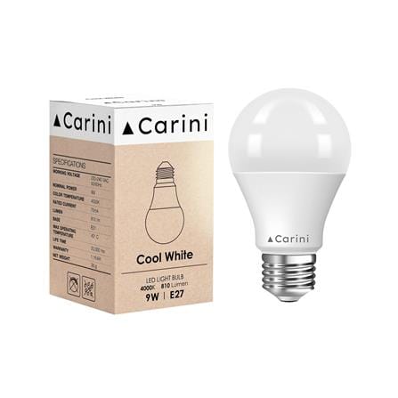 หลอด LED CARINI A60 ECOLIFE 9 วัตต์ COOL WHITE E27_2