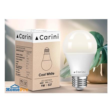 หลอด LED CARINI A60 ECOLIFE 9 วัตต์ COOL WHITE E27_3