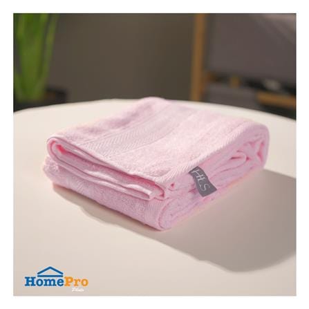 ผ้าขนหนู HOME LIVING STYLE GRETA 27X54 นิ้ว สี PINK_4
