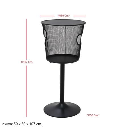 โต๊ะบาร์ KONCEPT OBAY-C45 19224925 สีดำ_7