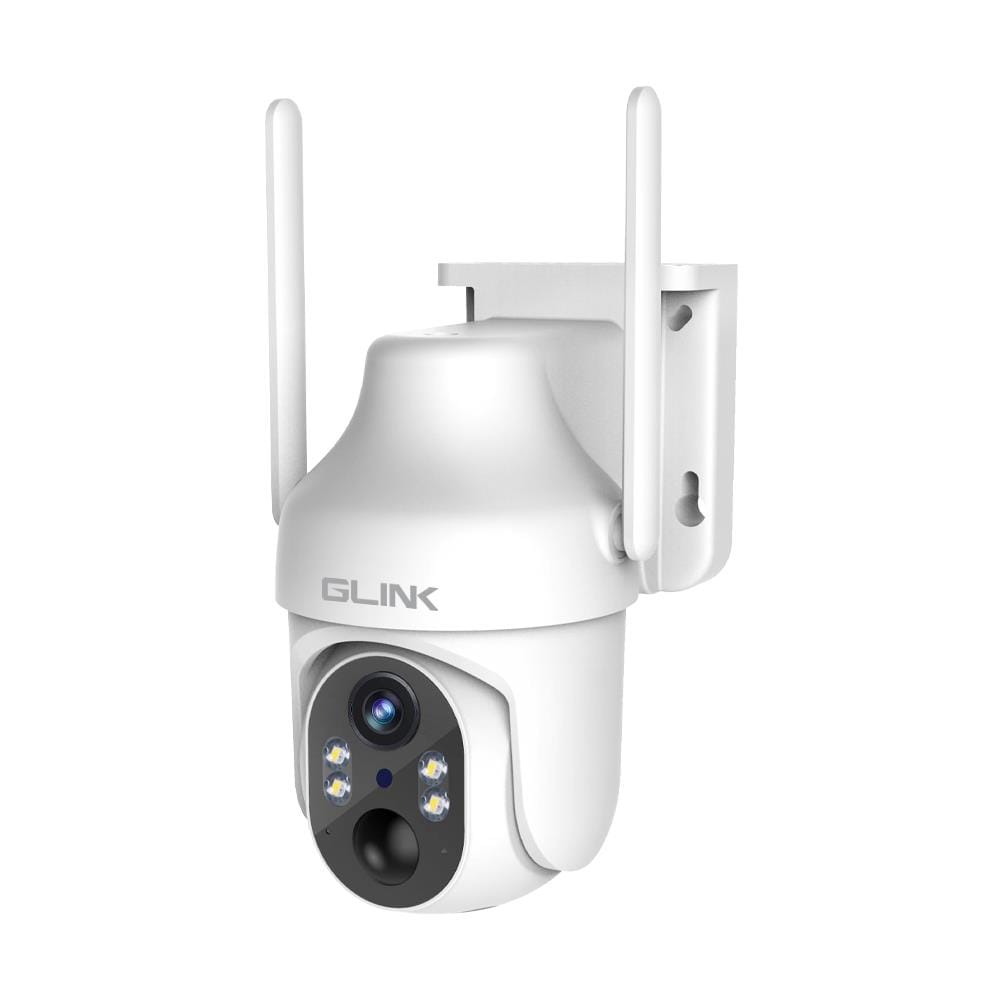 กล้องวงจรปิดไร้สายโซลาร์เซลล์ GLINK PTZ 4G ZQS-099 สีขาว 3 ล้านพิเซล