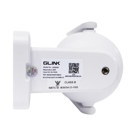 กล้องวงจรปิดไร้สายโซลาร์เซลล์ GLINK PTZ 4G ZQS-099 สีขาว 3 ล้านพิเซล_5