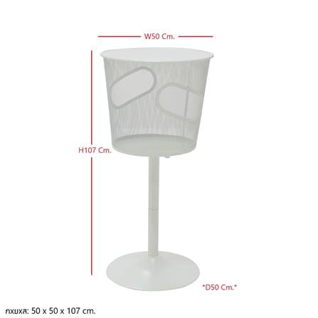 โต๊ะบาร์ KONCEPT OBAY-C45 19224926 สีขาว_7